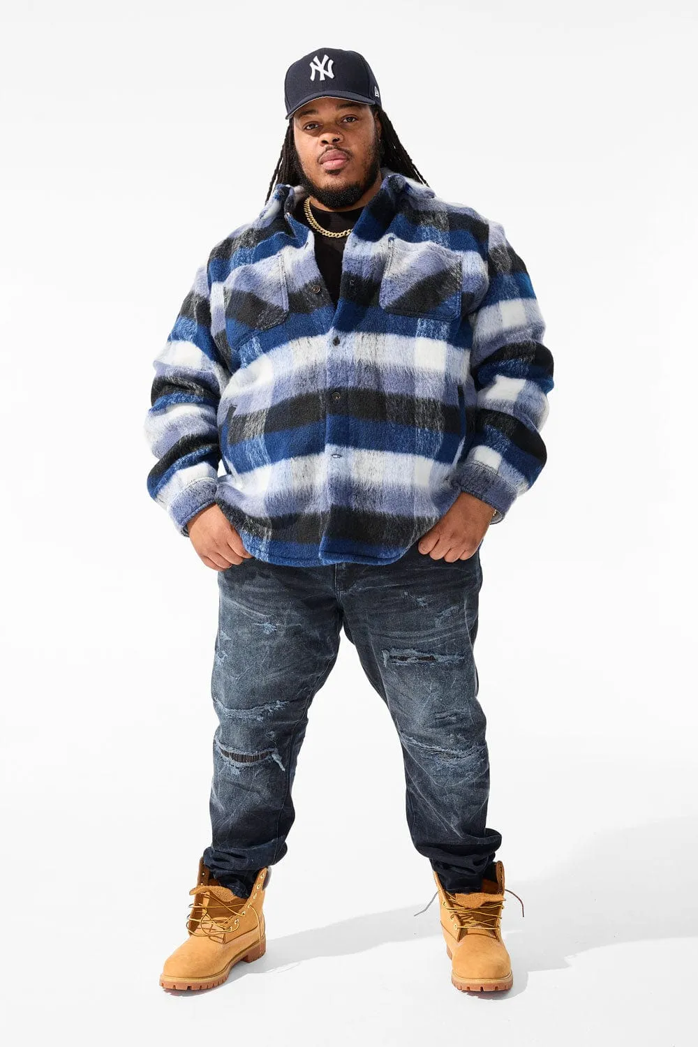 Big Men's Flannel Shacket 2 Pack