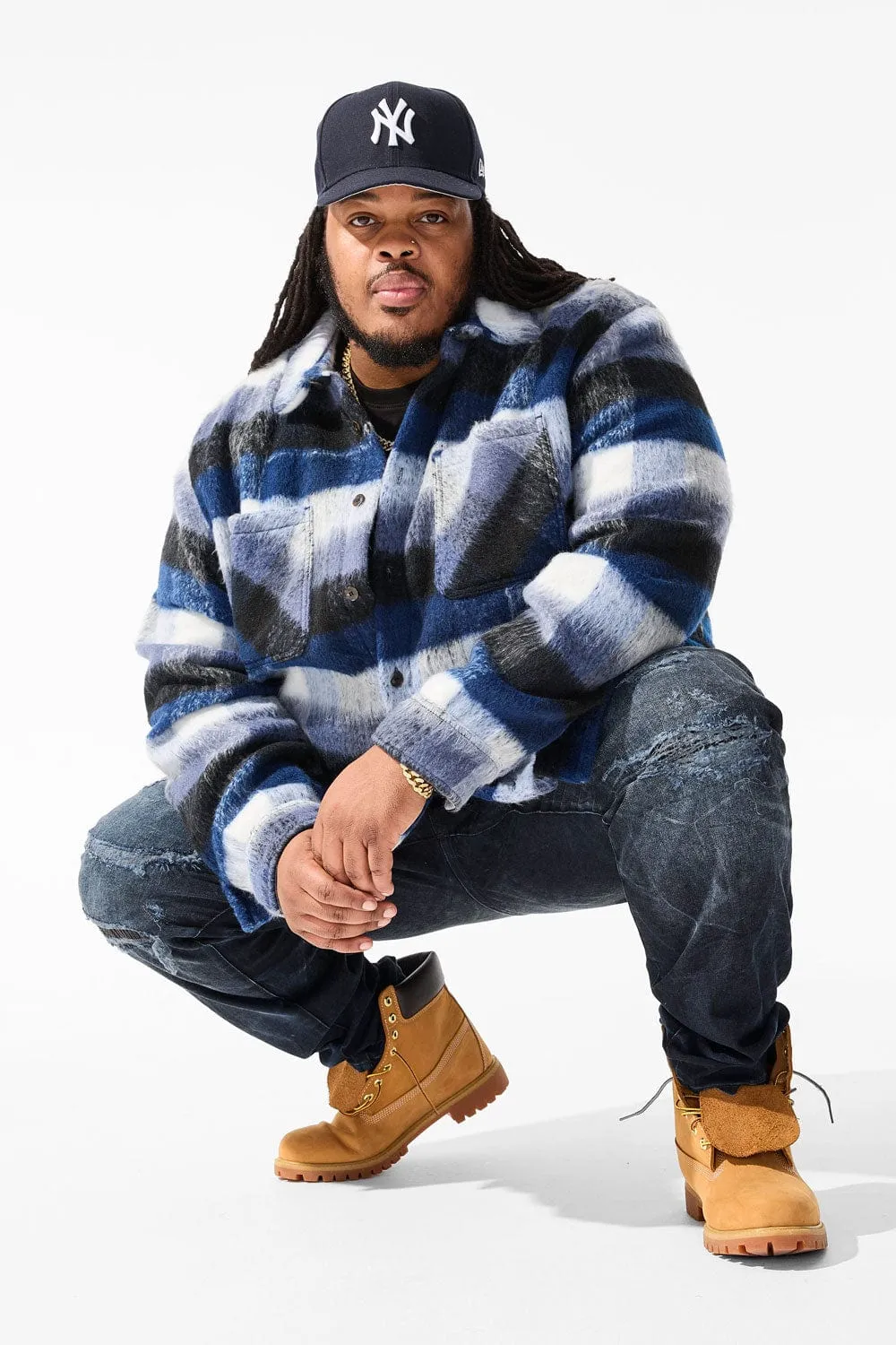 Big Men's Flannel Shacket 2 Pack