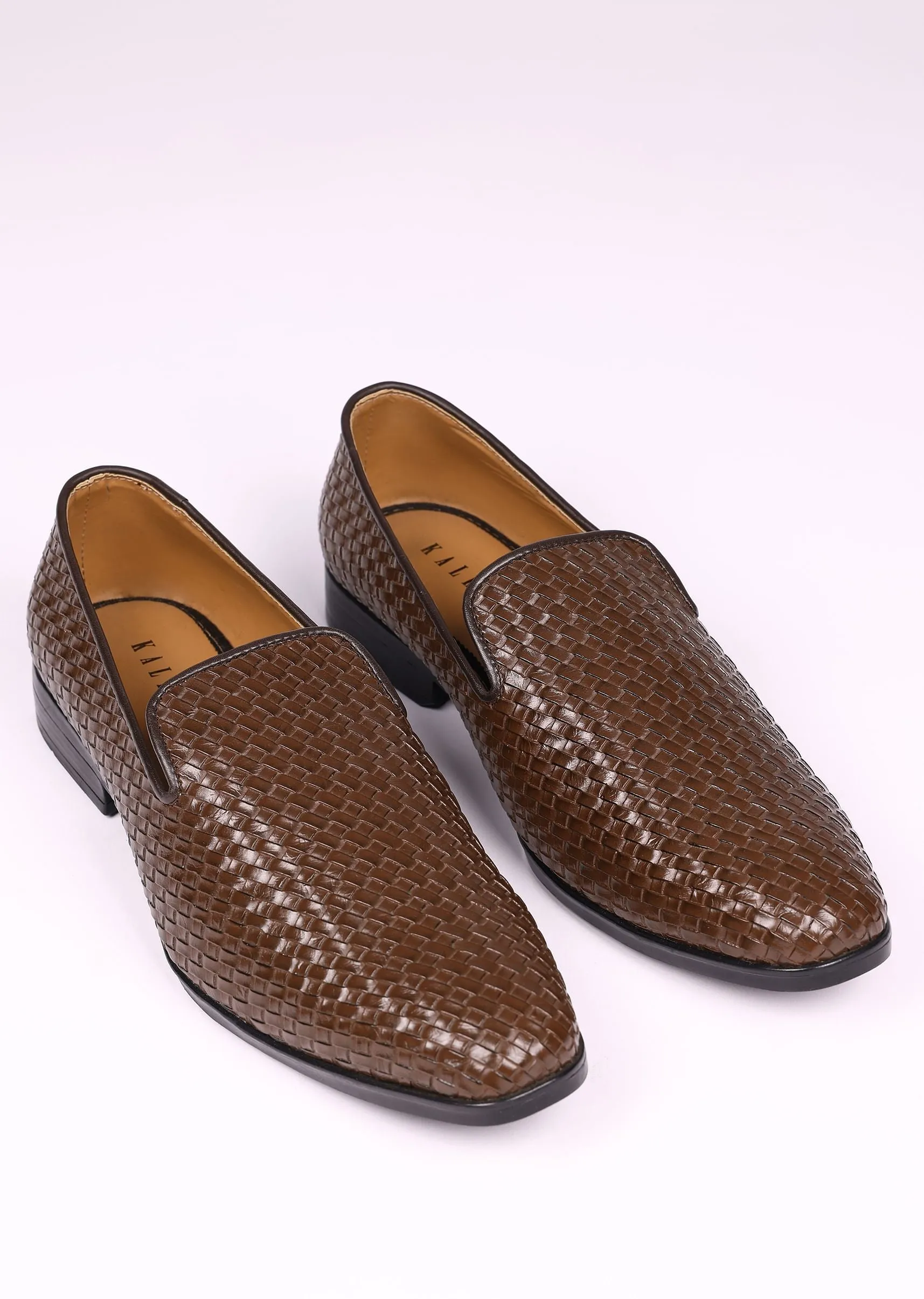 Brown Vegan Leather Jutti