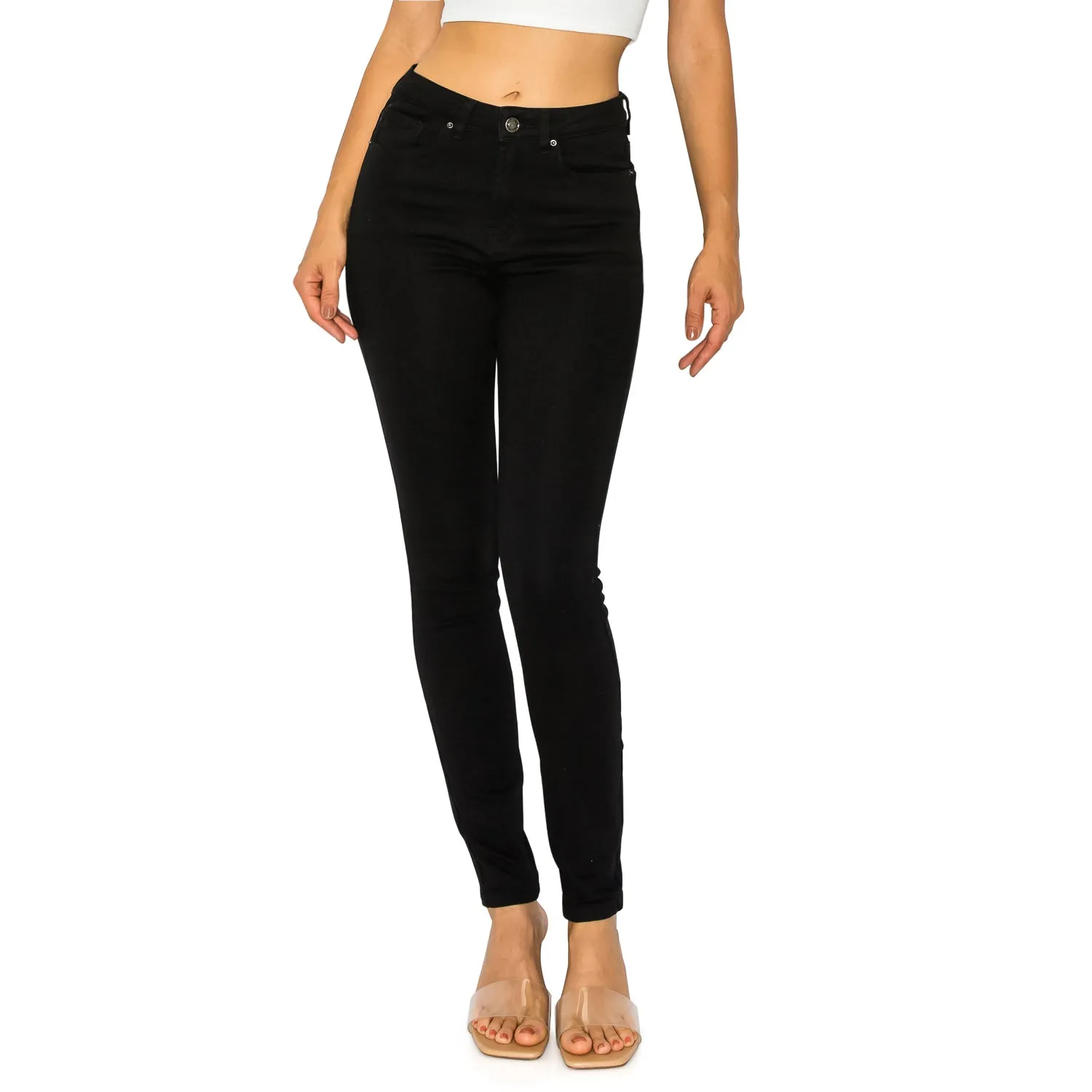 Denim Daydream Hermosa High-Rise Skinny Jeans - Black