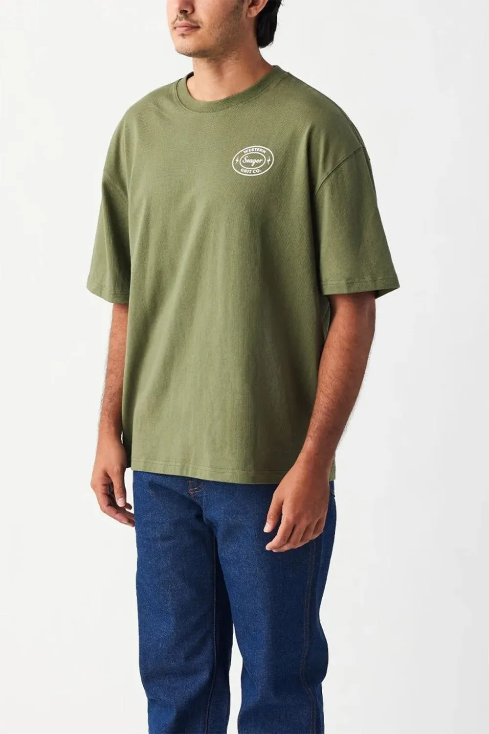 FORD BURL SS TEE Military Green