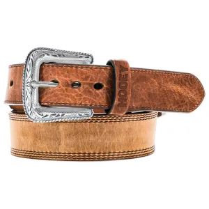 HOOEY "GIBSON" NATURAL/BROWN BELT