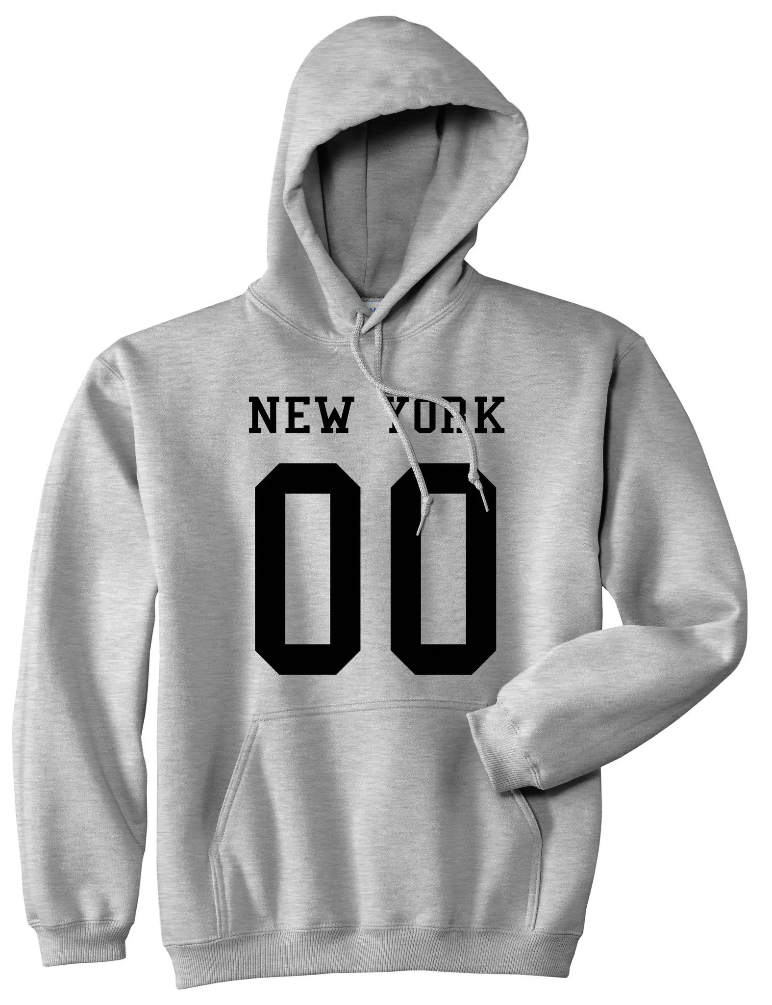 New York Team 00 Jersey Pullover Hoodie