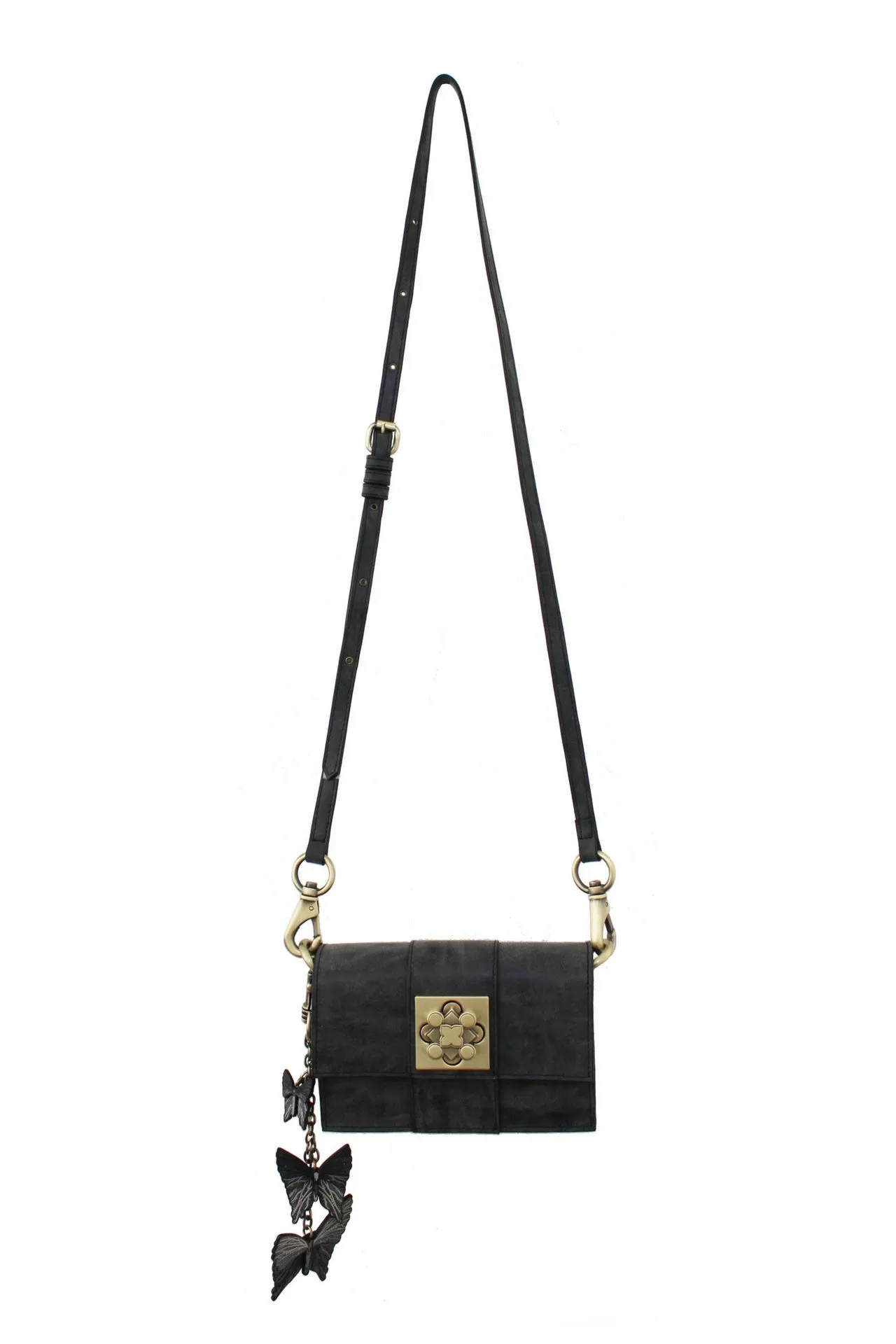 Parisian Nights Mini Crossbody in Black