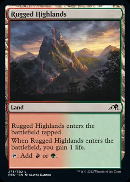 Rugged Highlands Kamigawa Neon Dynasty #273