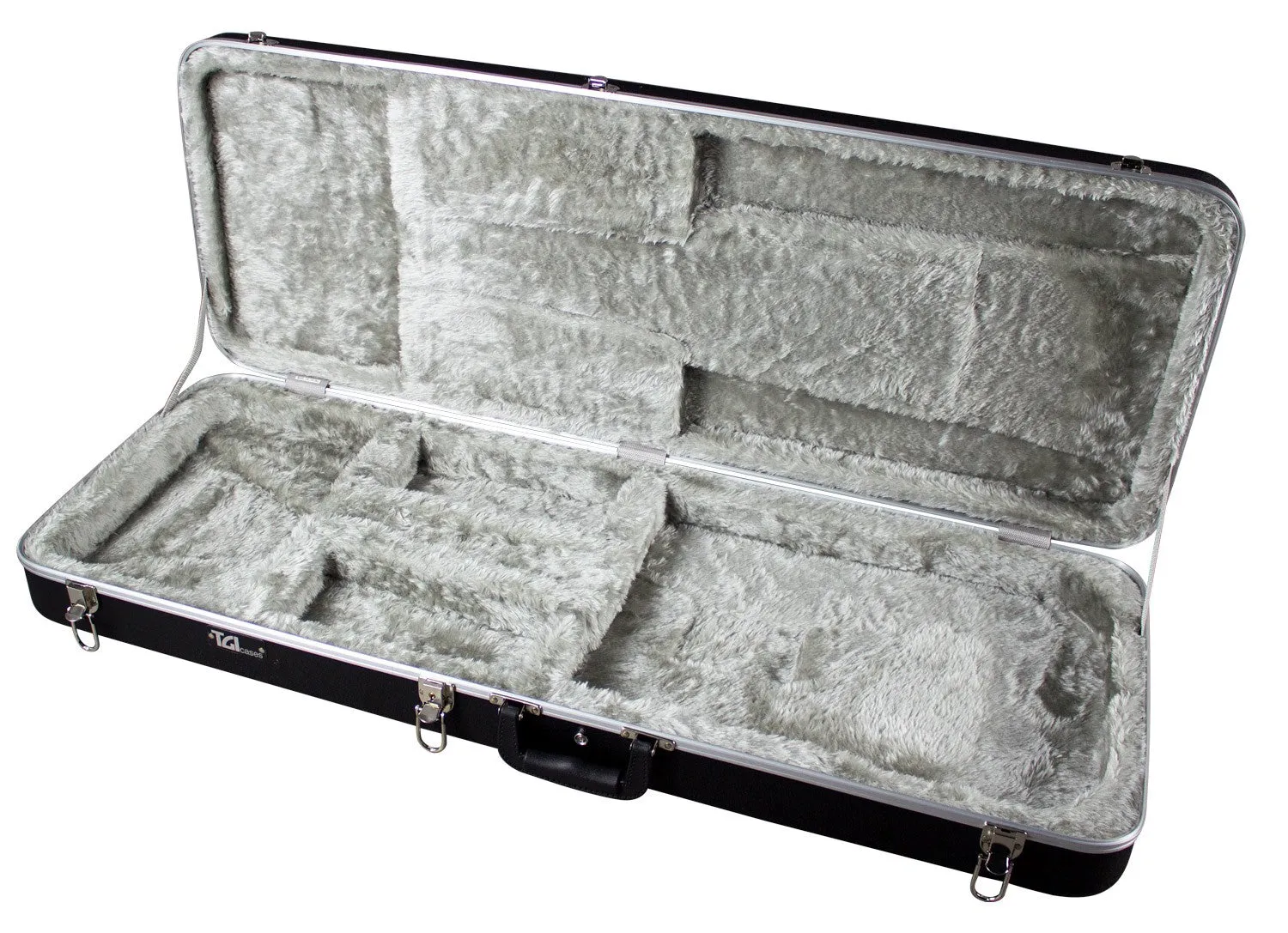 TGI CASE ABS ELECTRIC ST GUITAR - BLACK