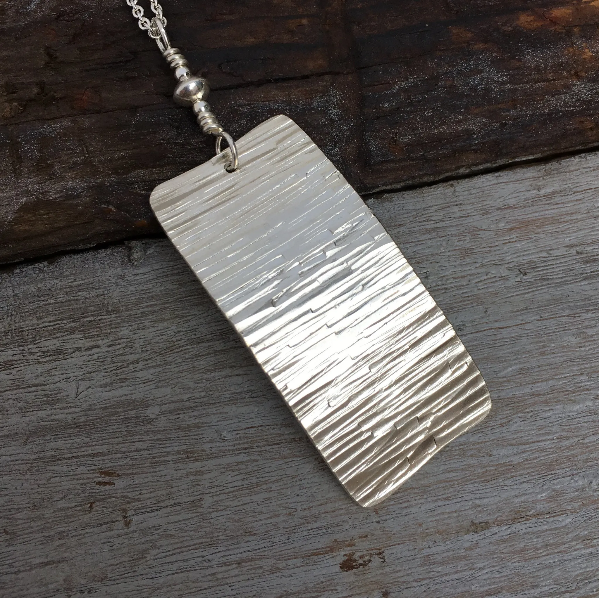 Tree Bark Necklace