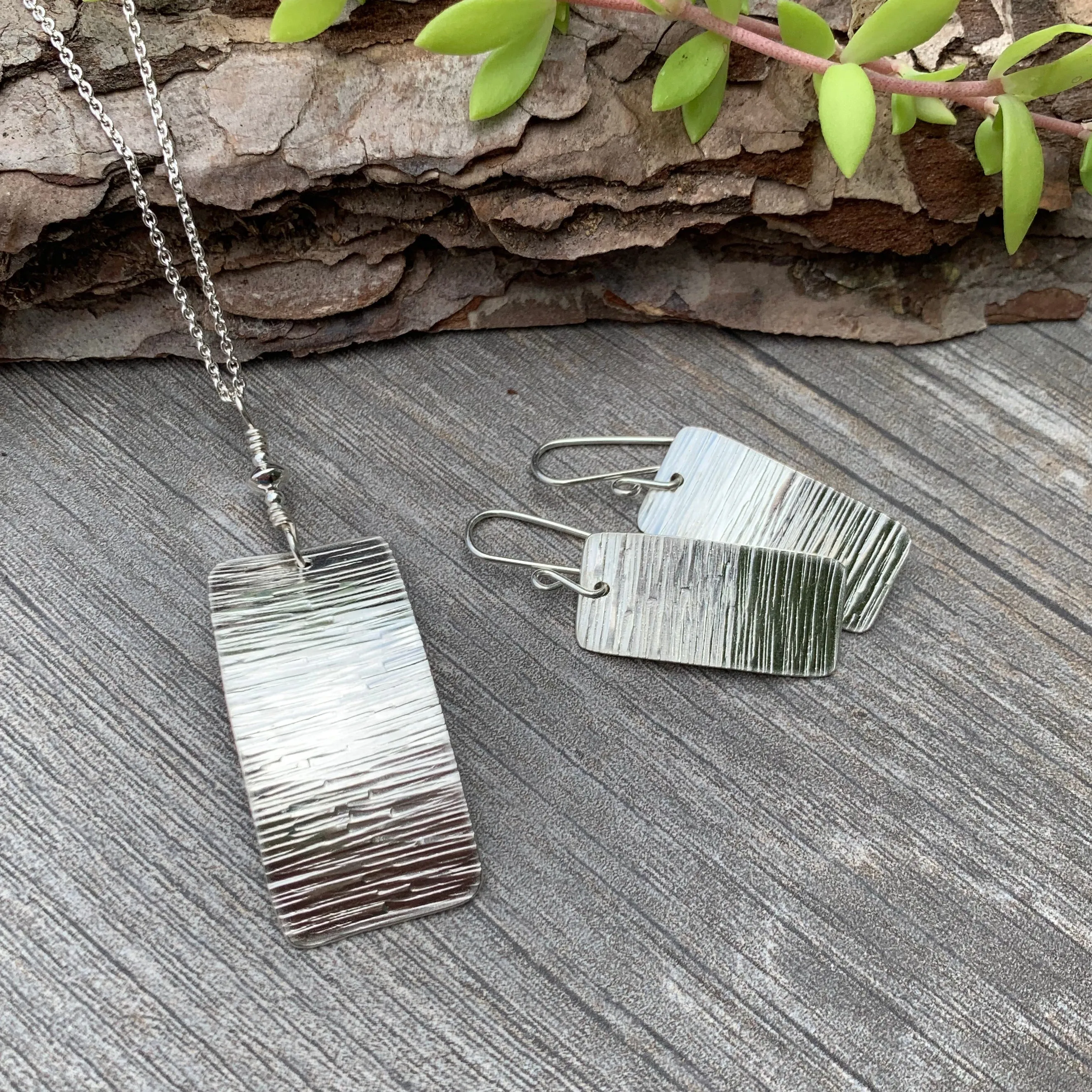 Tree Bark Necklace