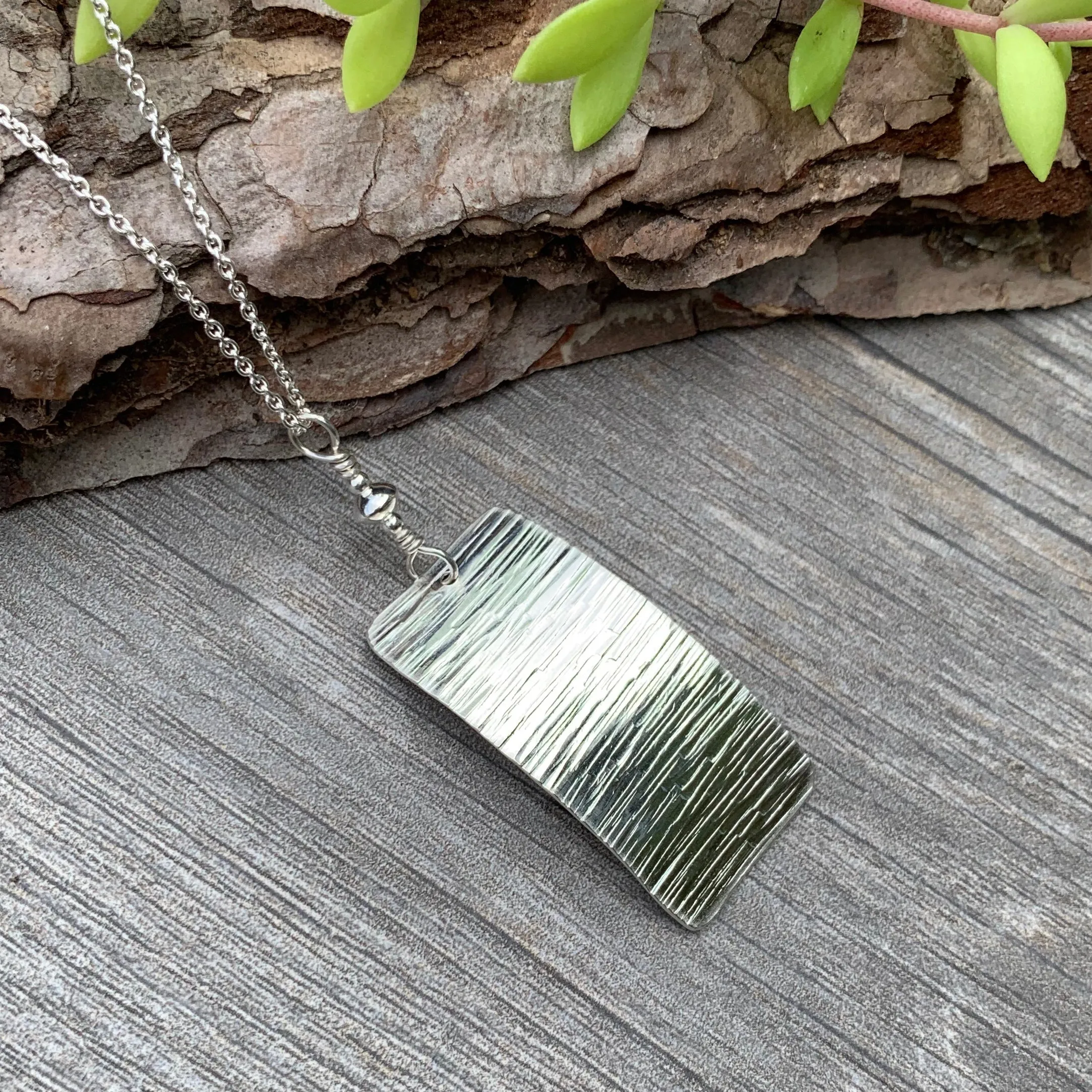 Tree Bark Necklace