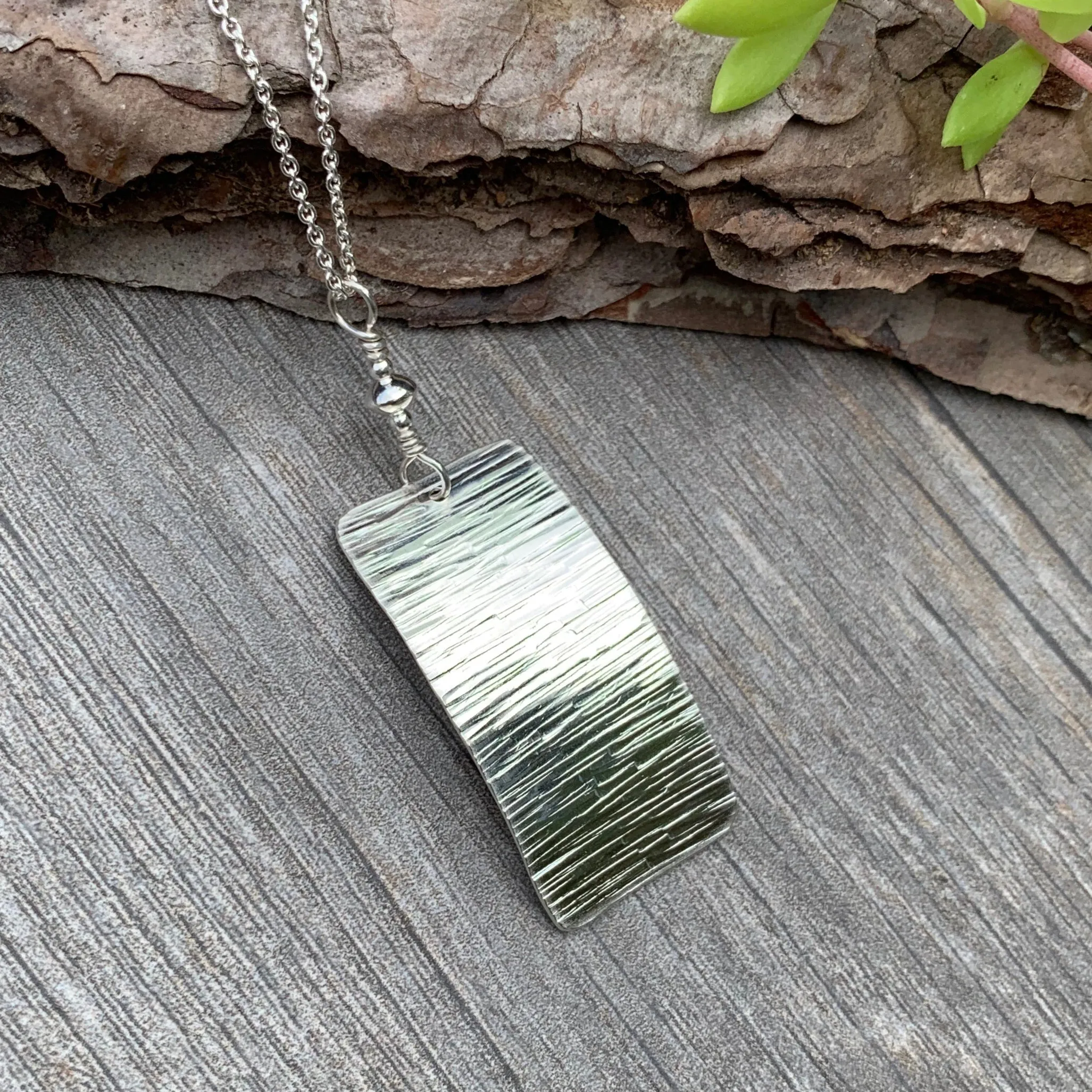Tree Bark Necklace