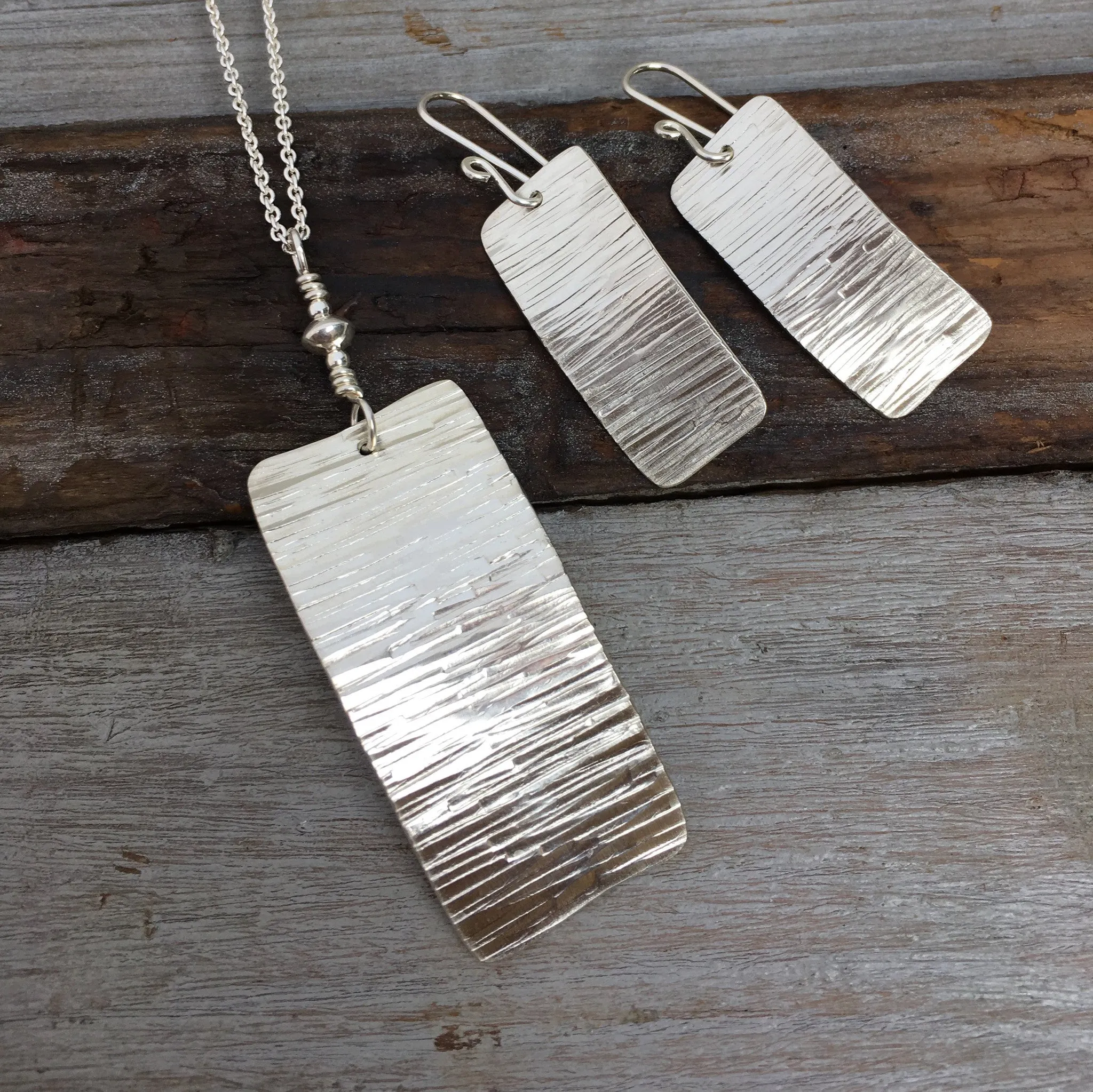 Tree Bark Necklace