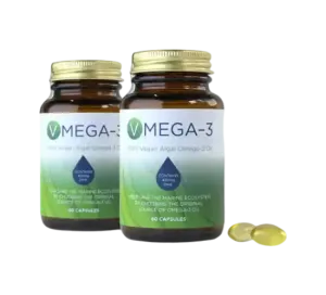 V-Omega3 Algal Oil (Two Bottle Deal)