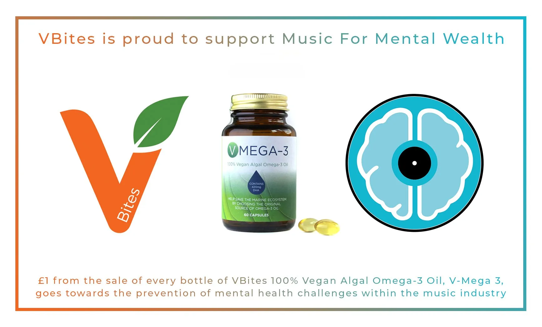 V-Omega3 Algal Oil (Two Bottle Deal)